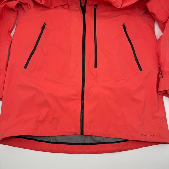 The North Face Steep Series Futurelight Women’s XL Orange Ski Waterproof Jacket - Picture 9 of 16